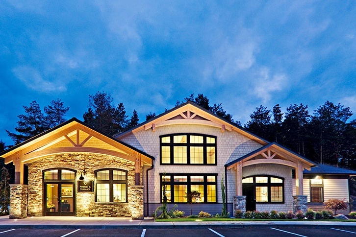 Outside view of Lacey Washington dental office building