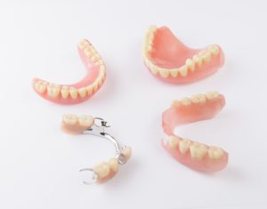 Multiple types of dentures