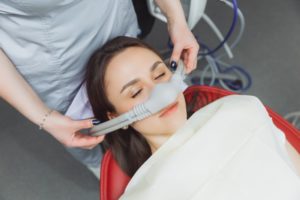 women under dental sedation 